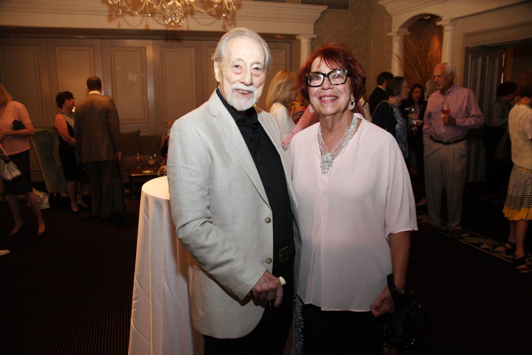 Switching post volunteers -Dan and Elaine Morros